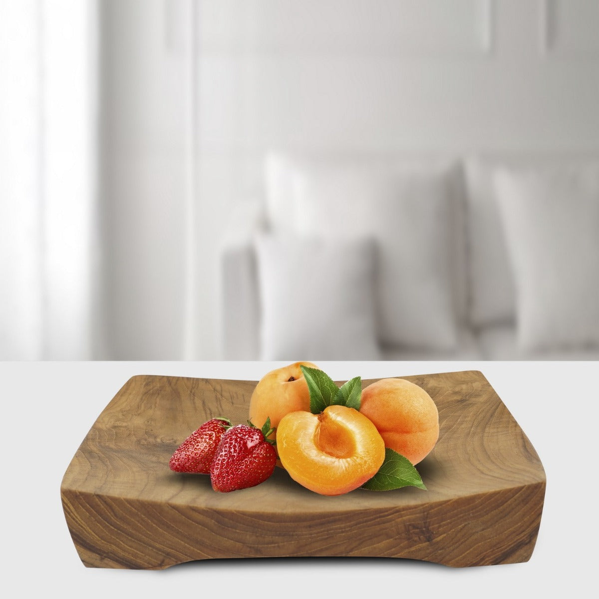Rico & Plato Mick Teak Serving Tray - Thumbnail 4