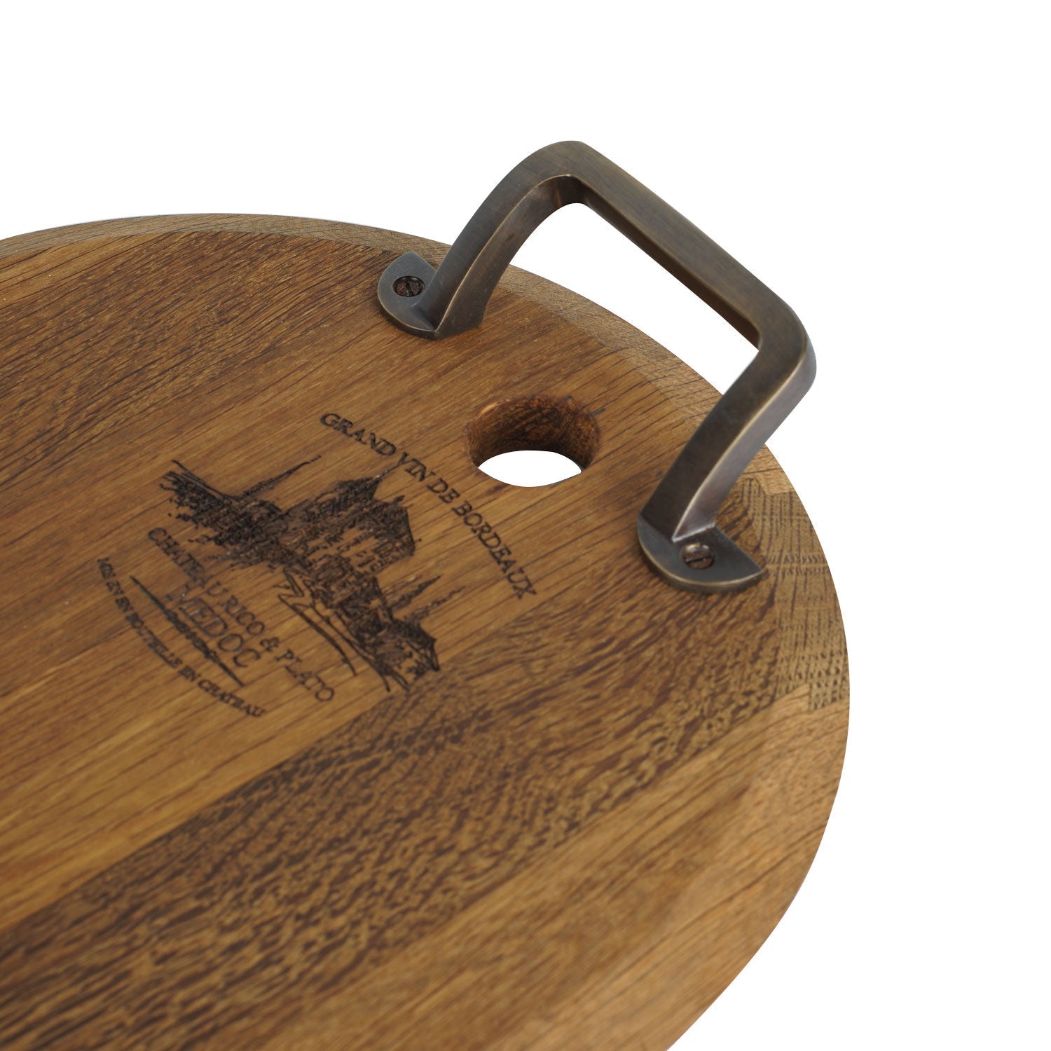 Rico &amp; Plato Minella Small Oak Serving Platter