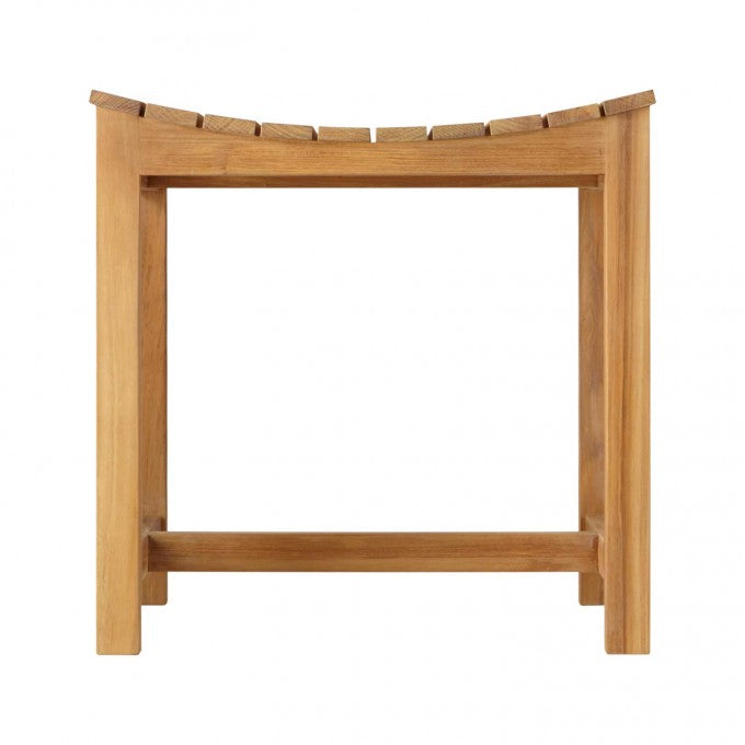 Rico &amp; Plato Naples Teak Shower Bench