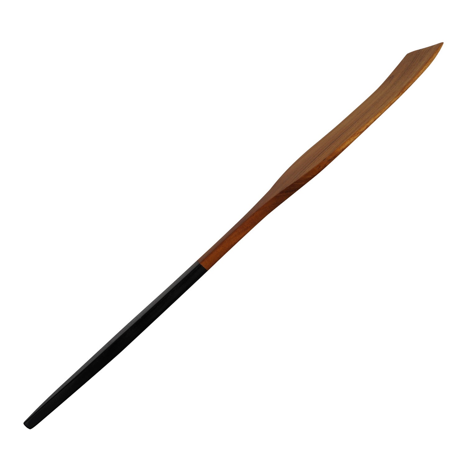 Rico &amp; Plato Resto Extra Large Teak Spatula with Black Handle