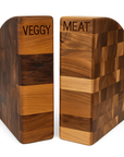 Rico & Plato Laurel Teak End Grain Cutting Board Set