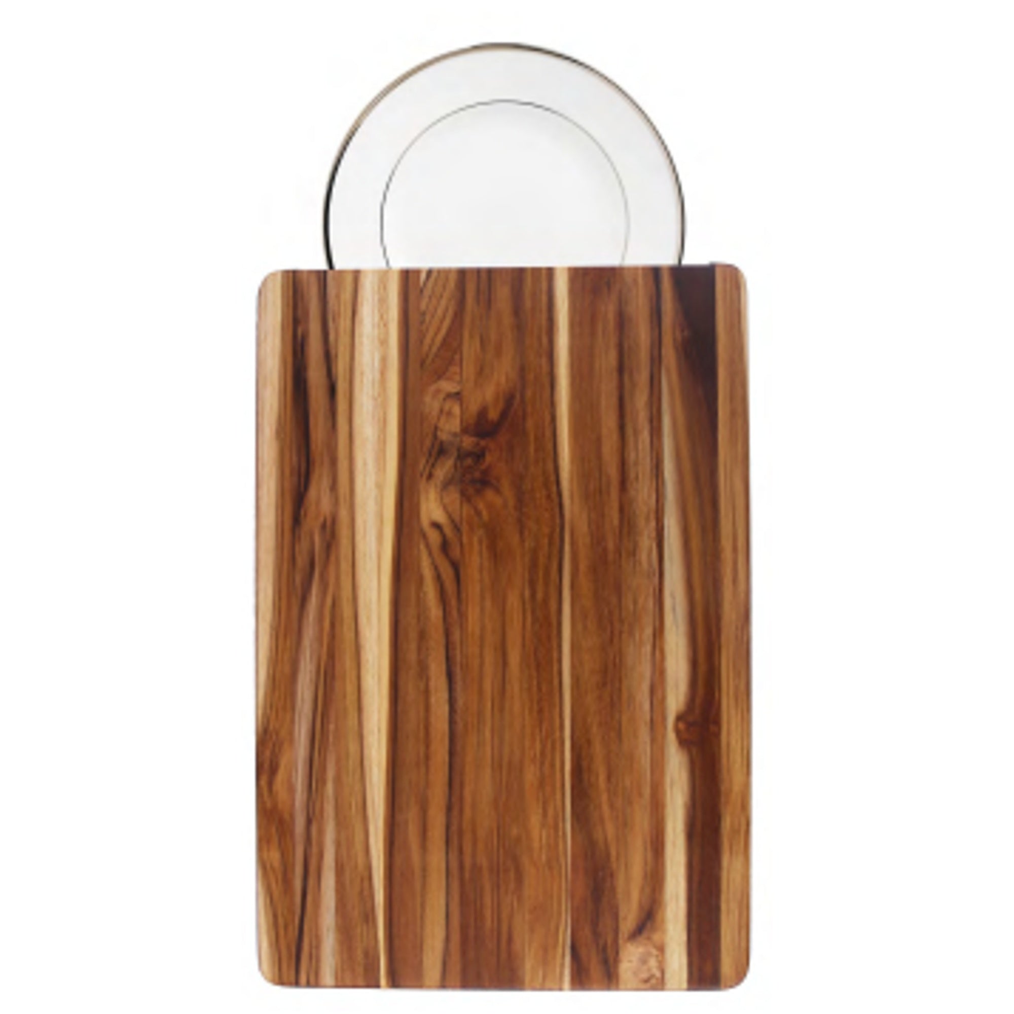 Rico & Plato Tarragon Teak Cutting Board - Thumbnail 2