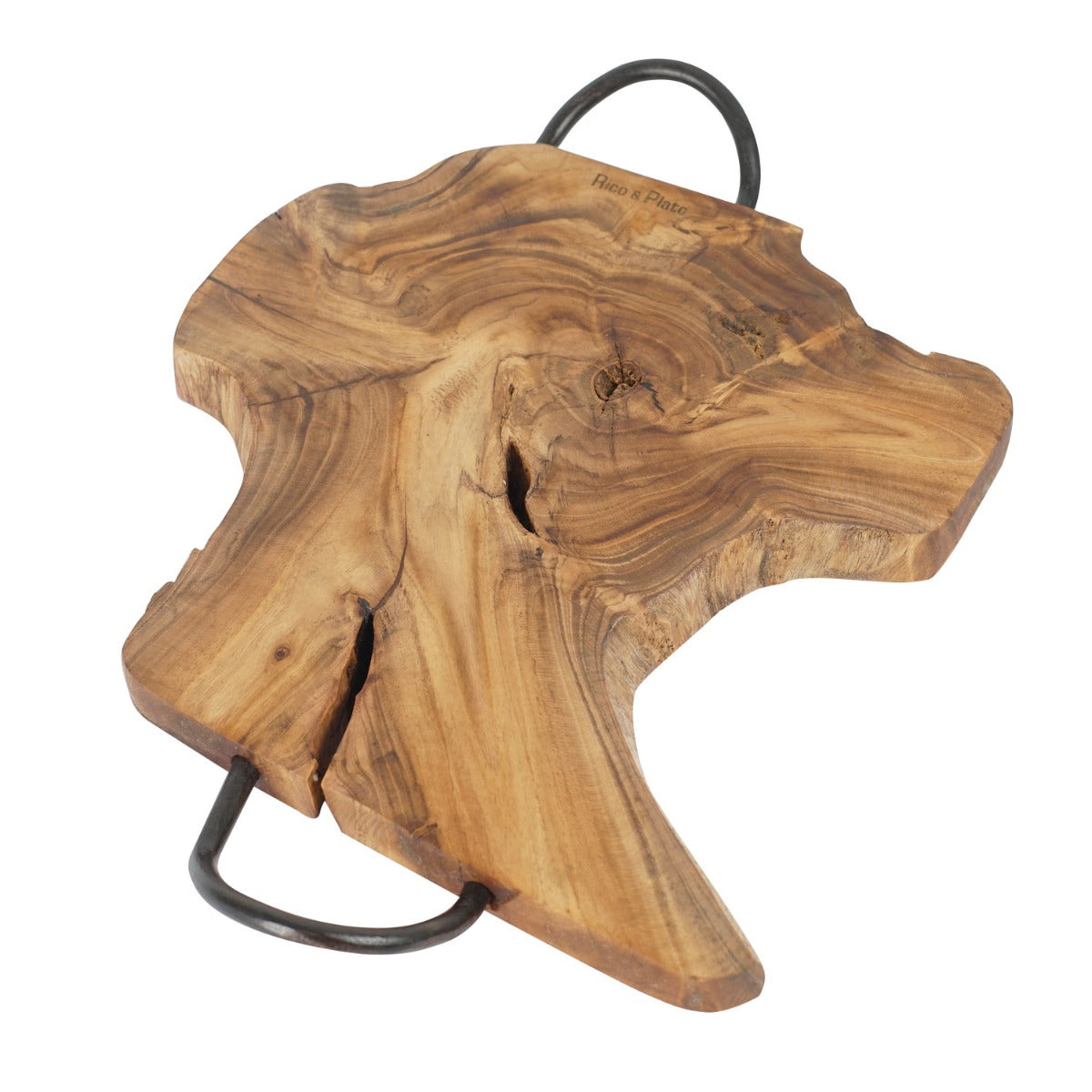 Rico & Plato Sanza Large Teak Trivet - Thumbnail 4