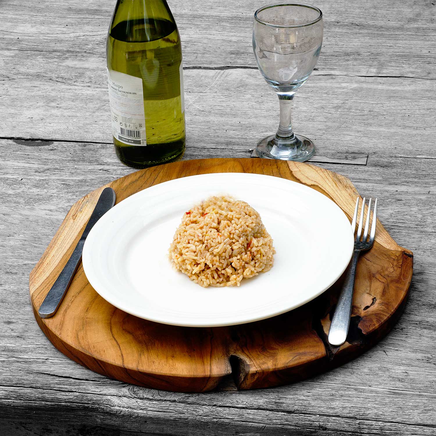 Rico &amp; Plato Savoy Teak Charger Plate (Set of 2)