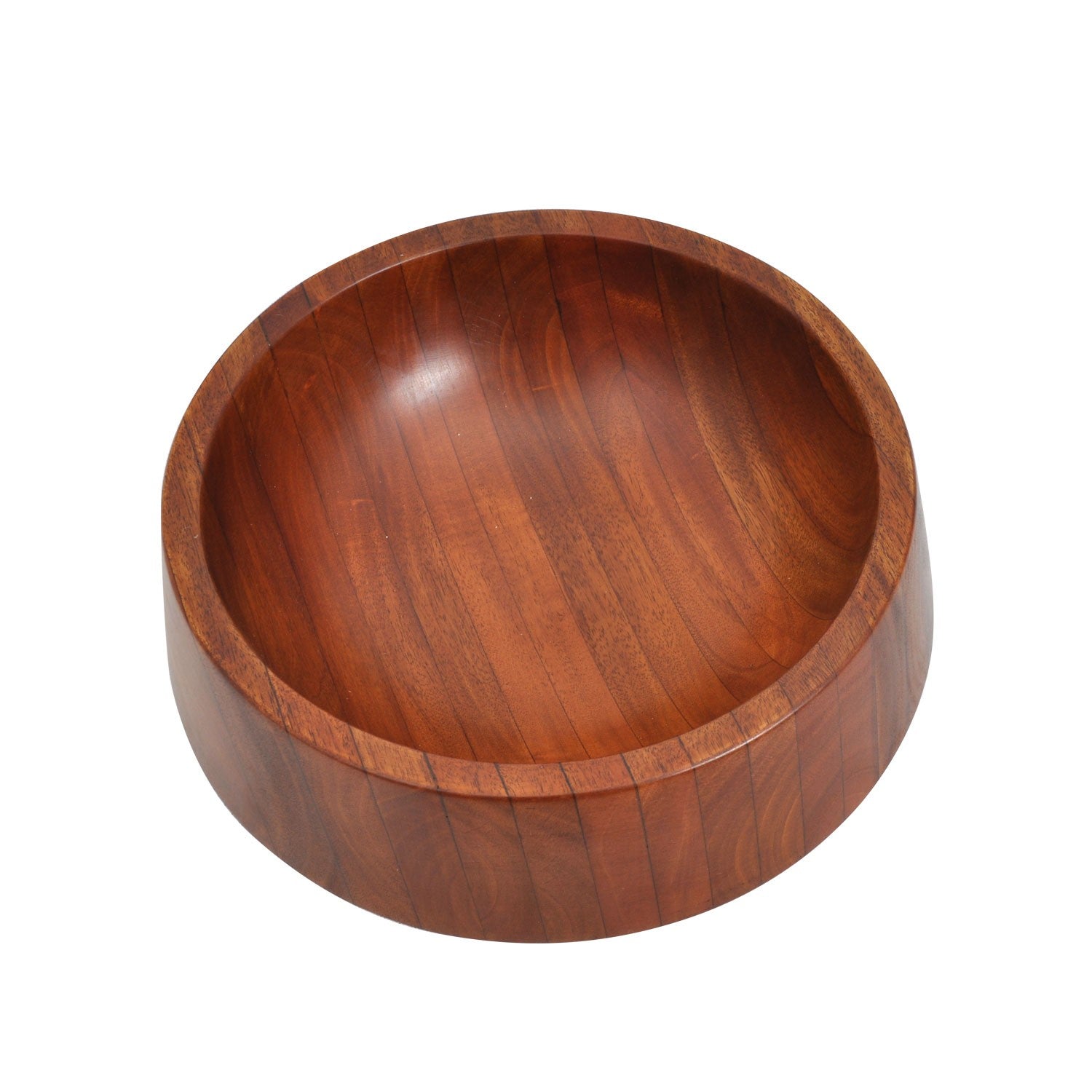Rico &amp; Plato Mahogany Dog Bowl