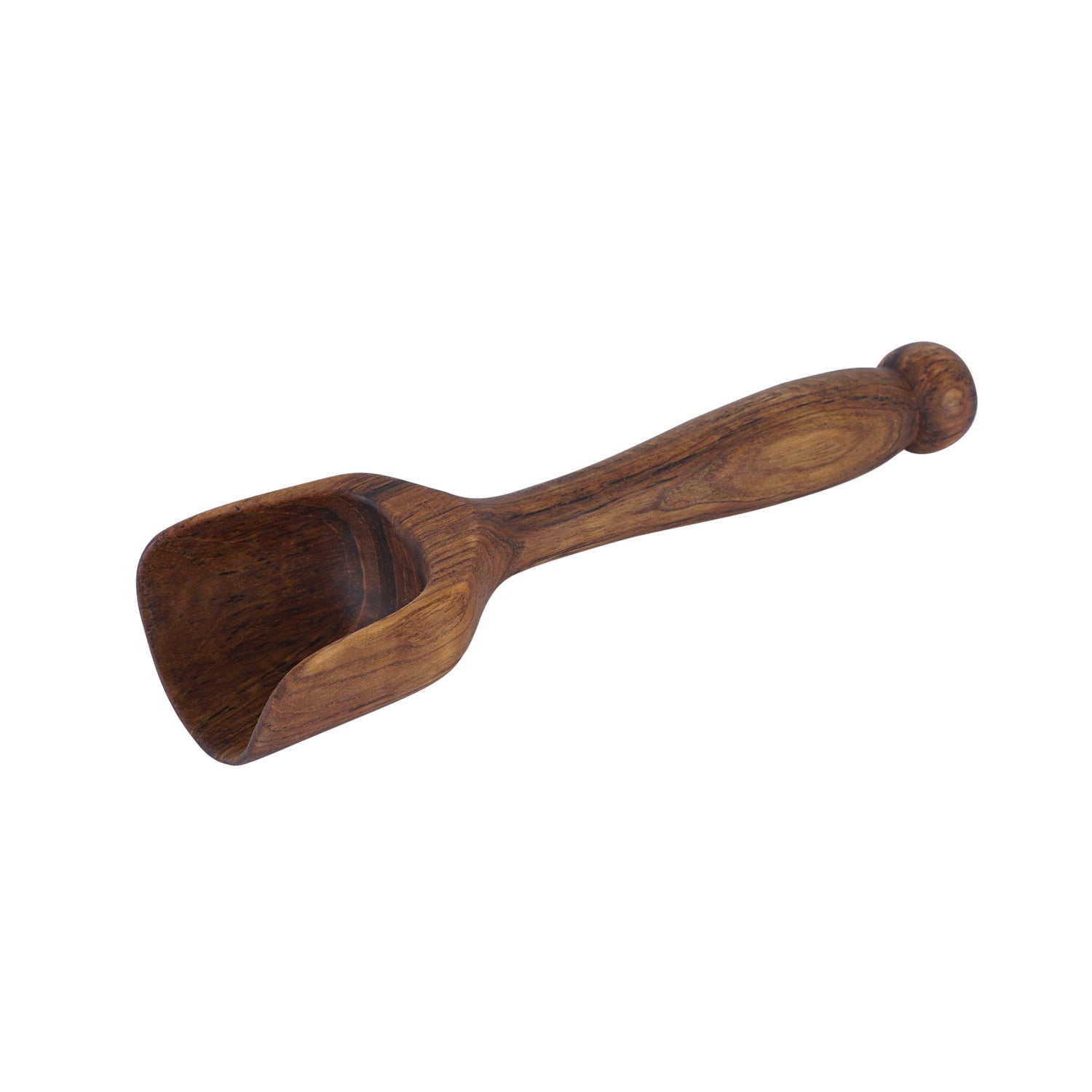 Rico & Plato Teak Lentil Scoop with Long Handle Set - Thumbnail 3
