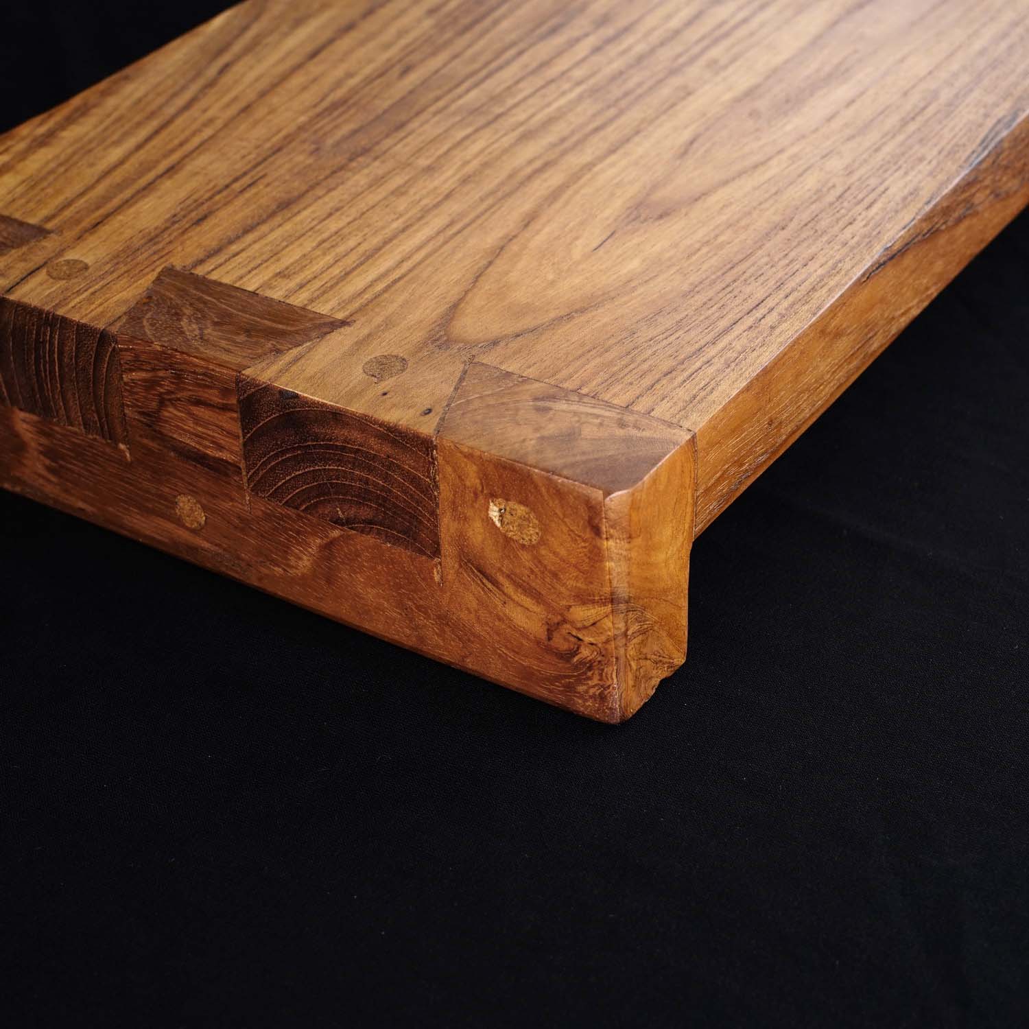 Rico & Plato Wasabi Teak Serving Platter - Thumbnail 5