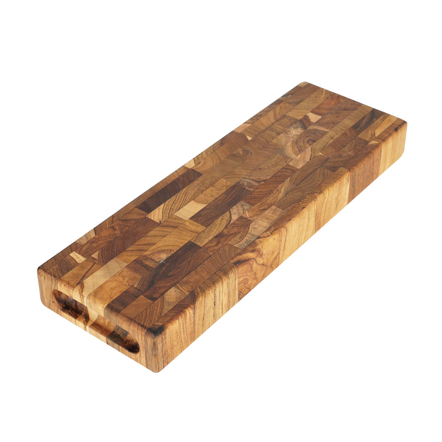 Rico & Plato Woodruff End Grain Teak Cutting Board