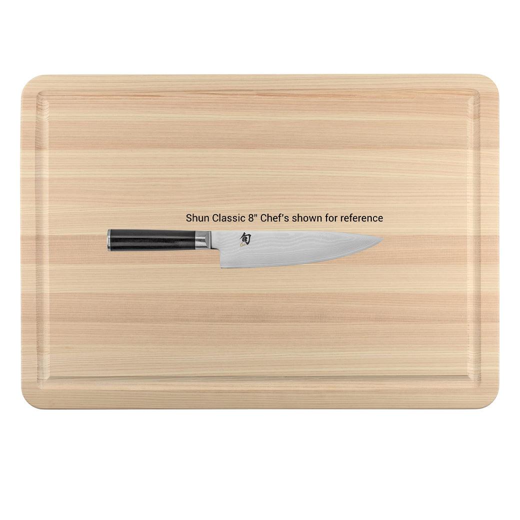 Shun Hinoki Cutting Board - J. L. Hufford