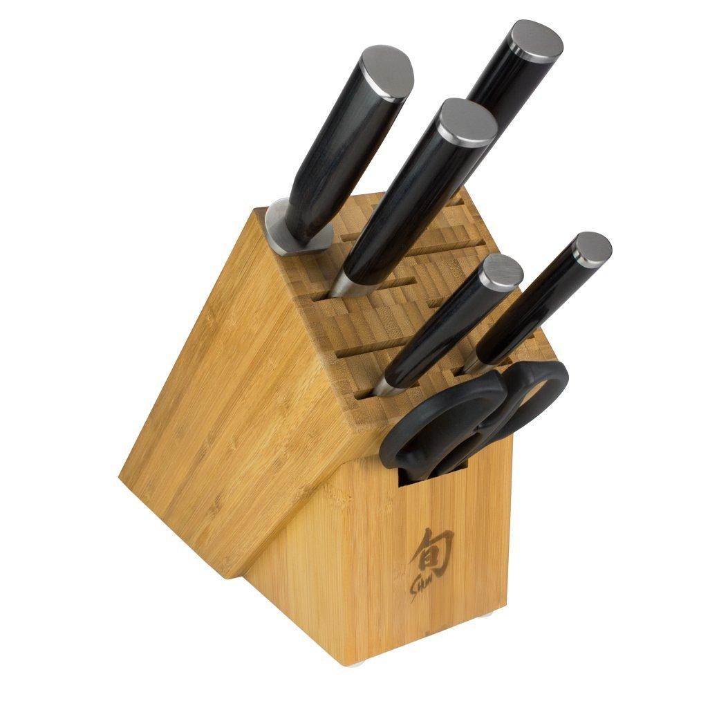 Shun Classic 7 Piece Knife Essential Block Set - Thumbnail 3