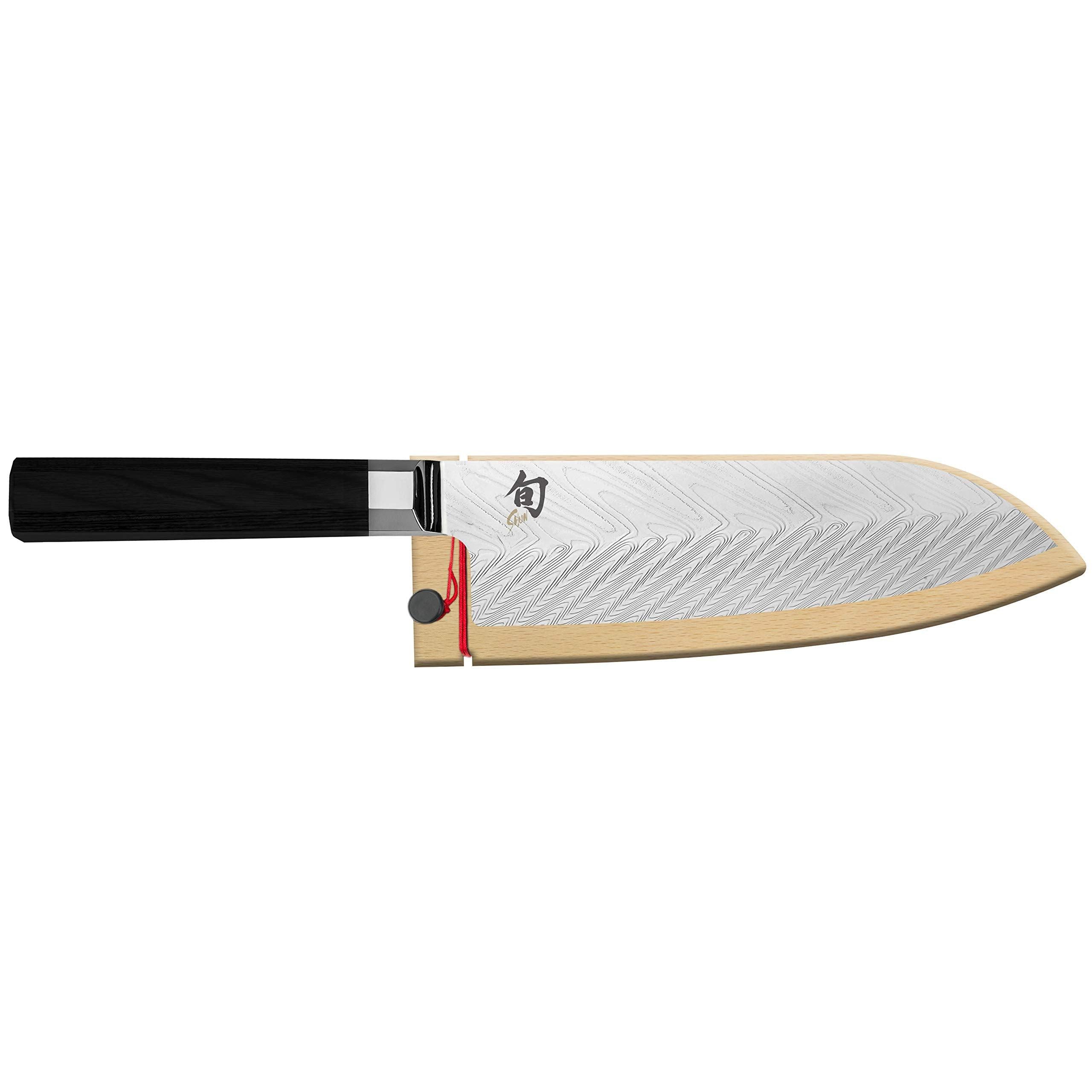 Shun Dual Core Santoku 7″ w/ Saya - Thumbnail 4