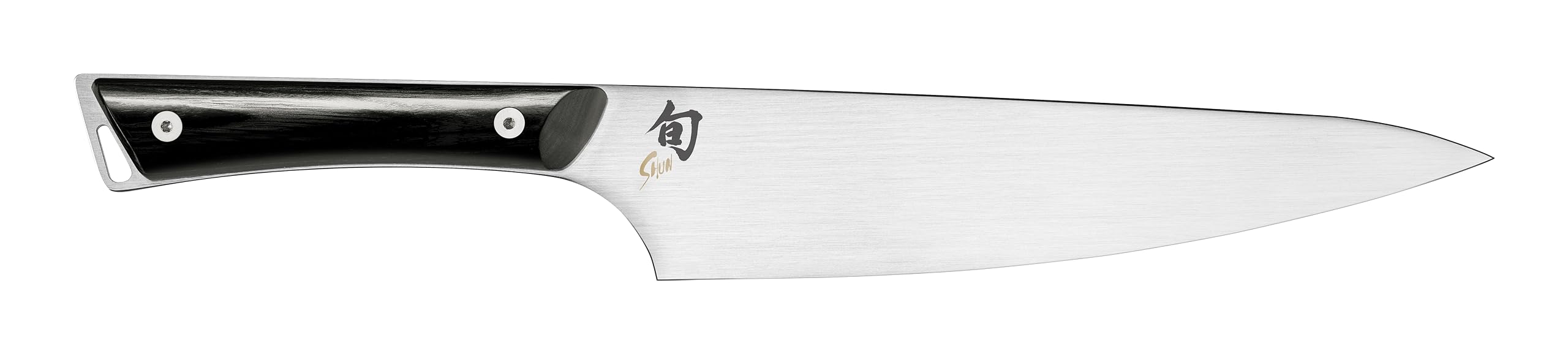 Shun Kazahana Chef's Knife 8", Ebony Handle - Thumbnail 2