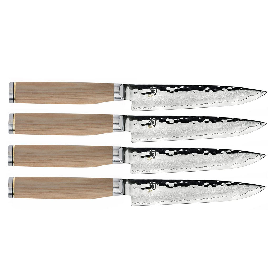 Shun Premier Blonde 4 Piece Steak Knife Set - Thumbnail 4