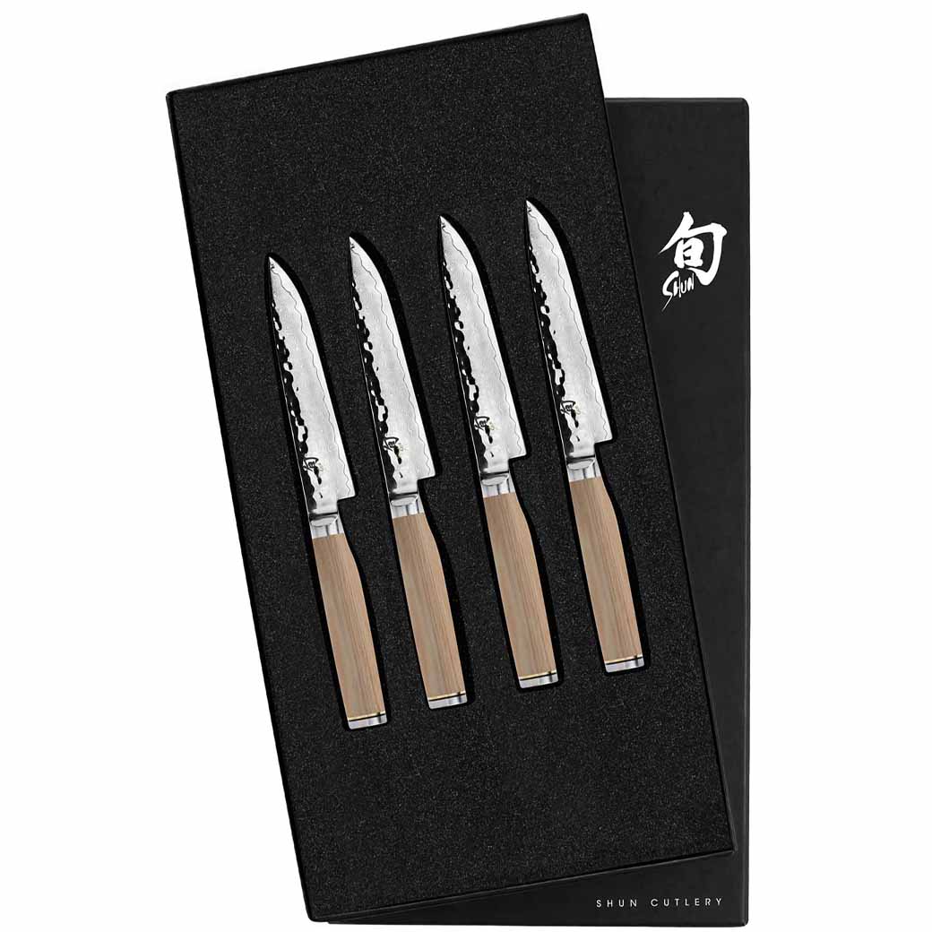 Shun Premier Blonde 4 Piece Steak Knife Set - Thumbnail 2