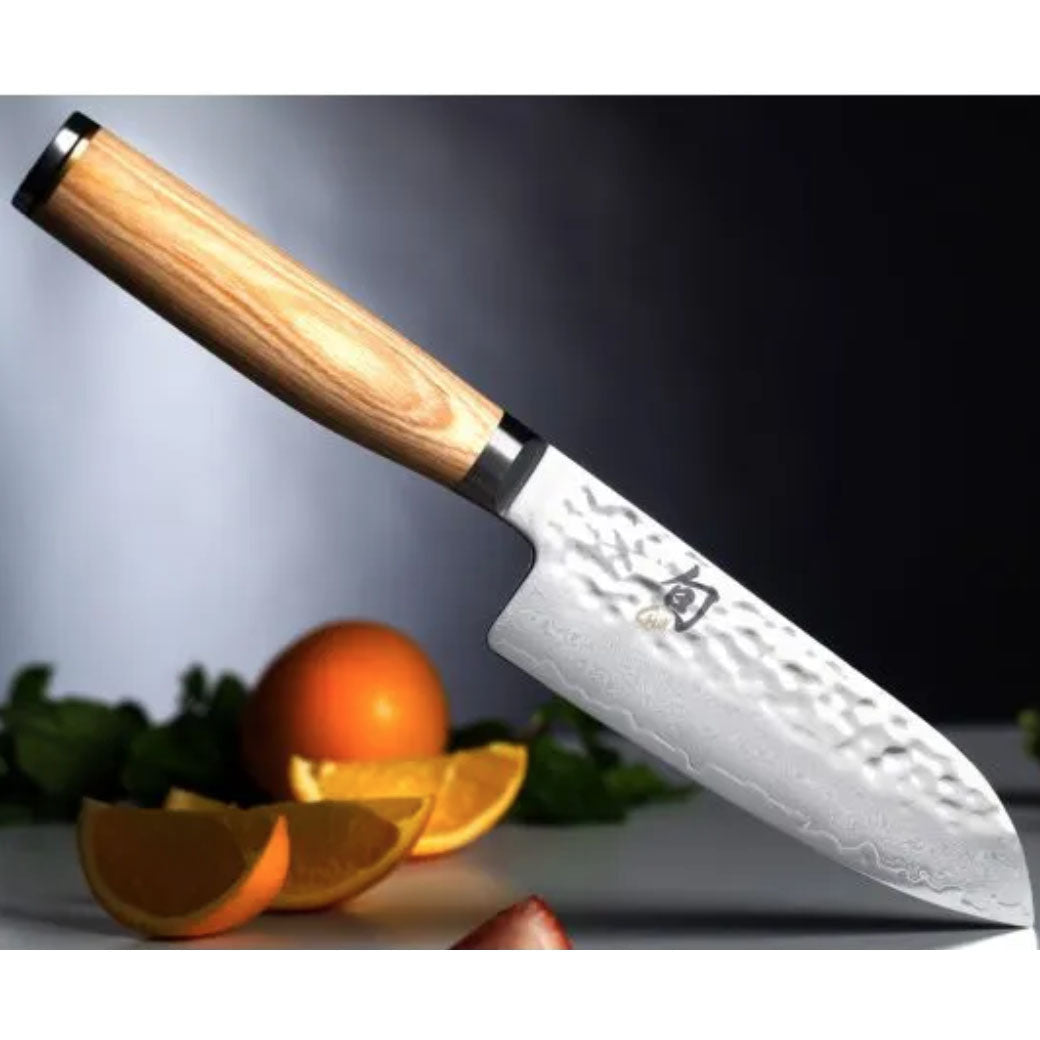 Shun Premier Blonde Santoku - Thumbnail 5