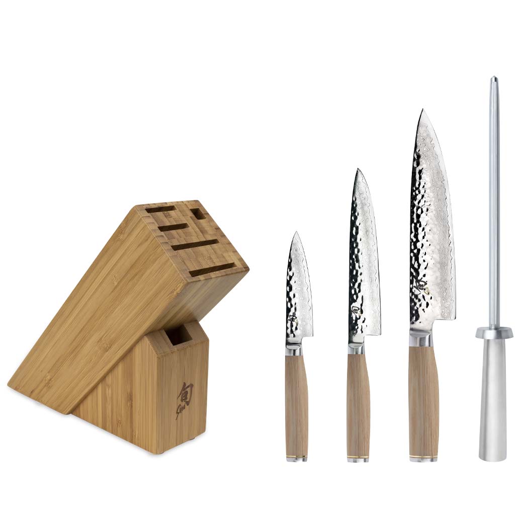 Shun Premier Blonde 5 Pc Starter Set with Slimline Block - Thumbnail 2