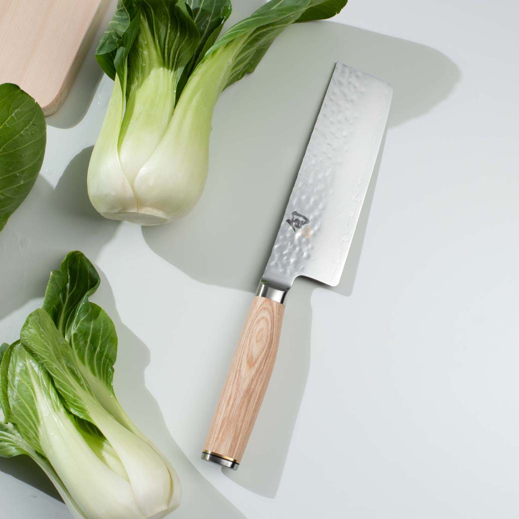 Shun Premier Blonde Nakiri 5.5" - Thumbnail 4