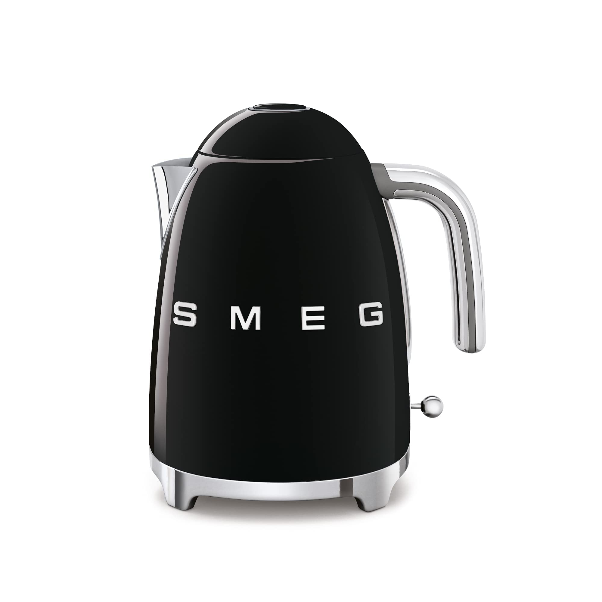 SMEG 50's Retro Line Electric Kettle, 7 Cup (Black) - Open Box