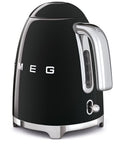 SMEG 50's Retro Line Electric Kettle, 7 Cup (Black) - Open Box
