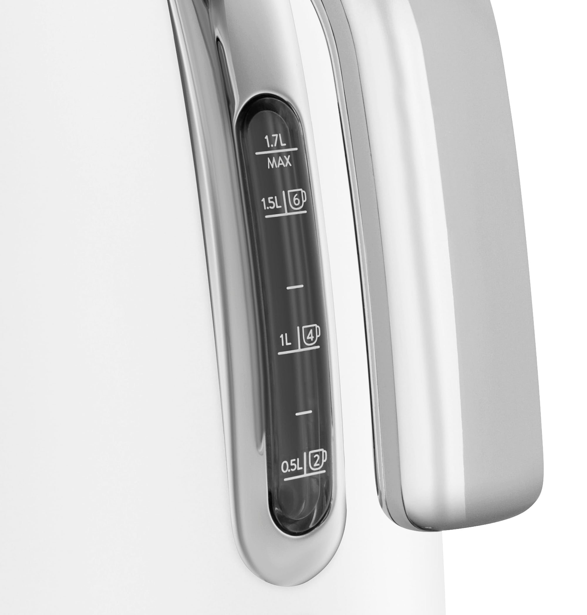SMEG 50's Retro Line Electric Kettle, 7 Cup (White) - Open Box