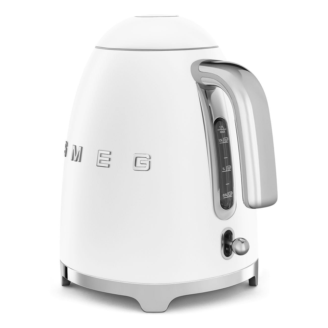 SMEG 50's Retro Line Electric Kettle, 7 Cup (White) - Open Box