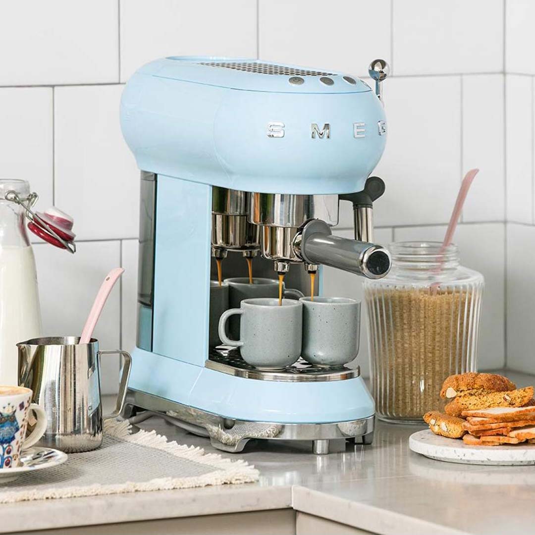 SMEG 50&#39;s Retro Line Espresso Machine, Made in Italy