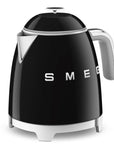SMEG 50's Retro Style Electric Mini Kettle, 3 Cup (Black) - Open Box