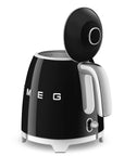 SMEG 50's Retro Style Electric Mini Kettle, 3 Cup (Black) - Open Box