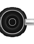SMEG 50's Retro Style Electric Mini Kettle, 3 Cup (Black) - Open Box