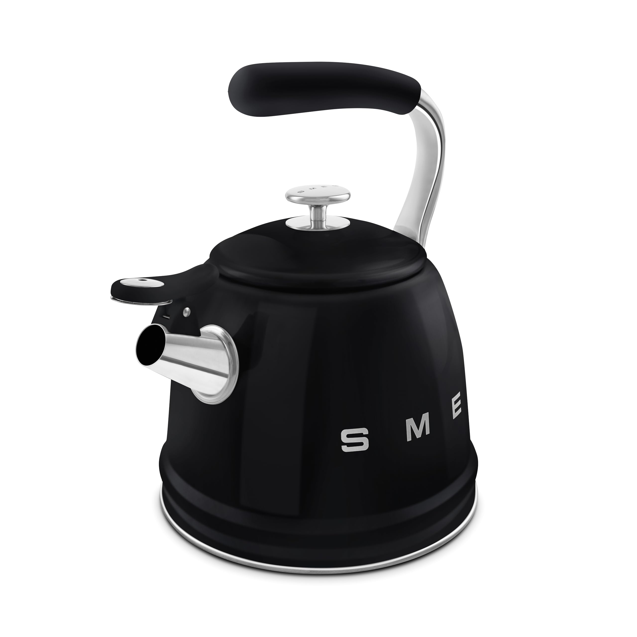 SMEG 50's Retro Style Stovetop Whistling Kettle, 2.4 qt. - Thumbnail 2