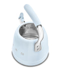 SMEG 50's Retro Style Stovetop Whistling Kettle, 2.4 qt.(Pastel Blue) - Open Box