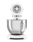 SMEG 50s Retro Line Full Color Stand Mixer 5 qt (White) - Open Box