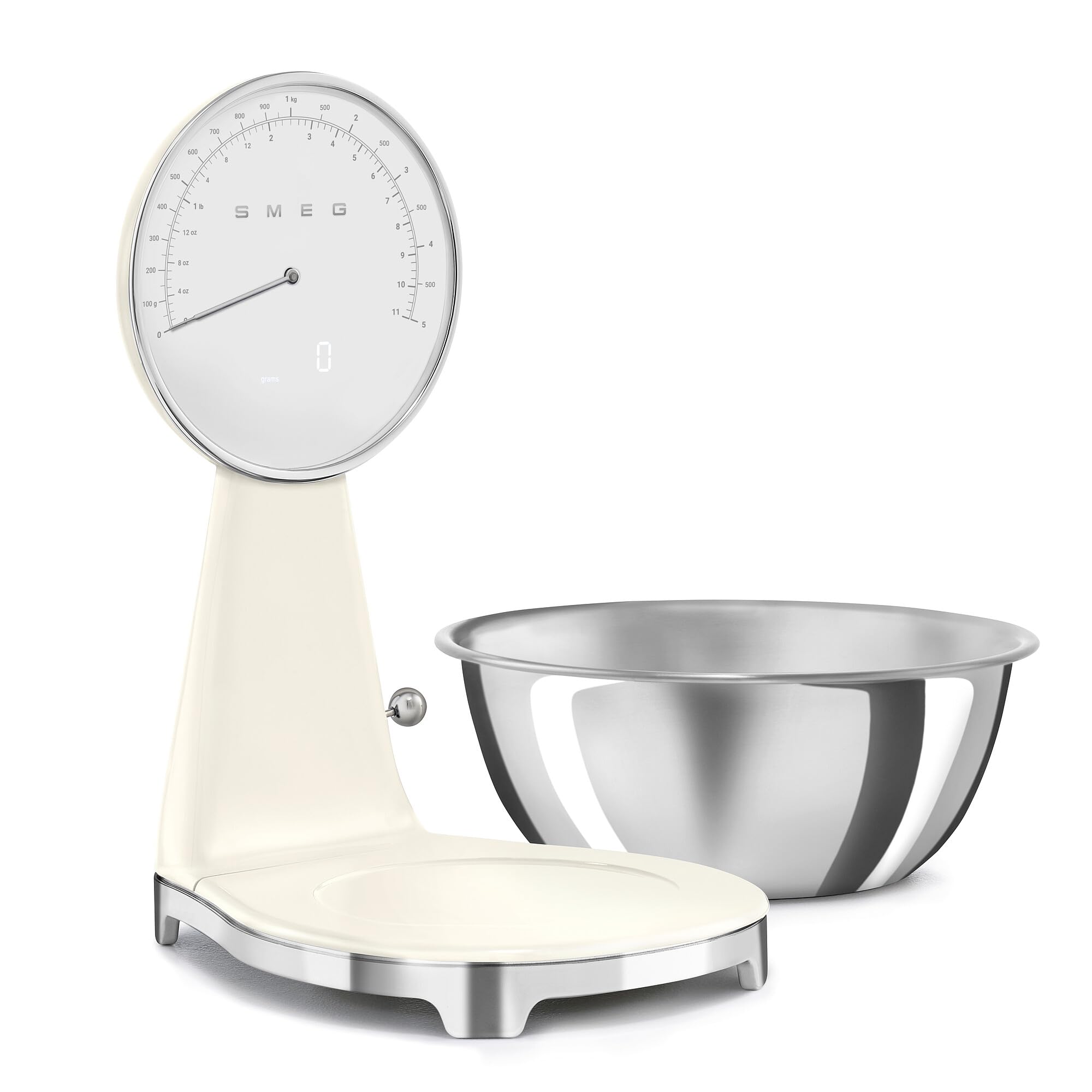 SMEG Retro-Style Analog &amp; Digital Kitchen Scale