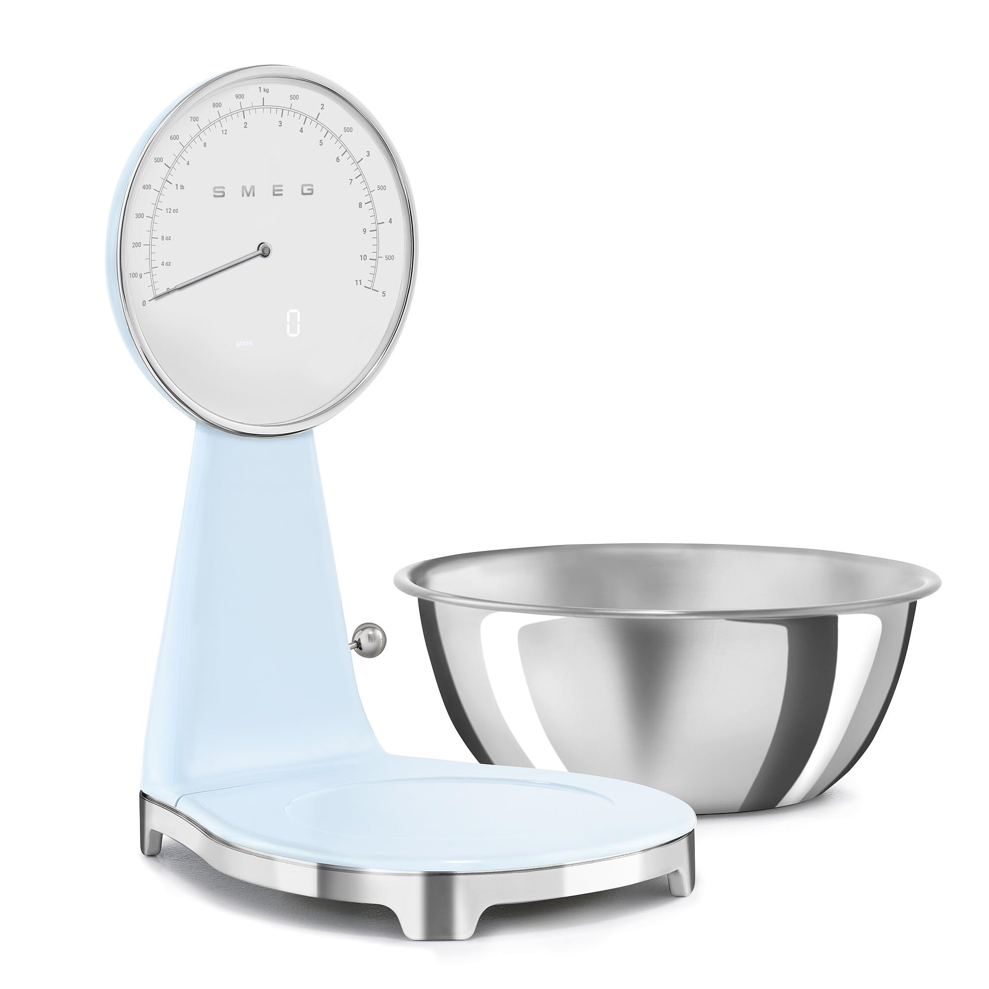 SMEG Retro-Style Analog &amp; Digital Kitchen Scale
