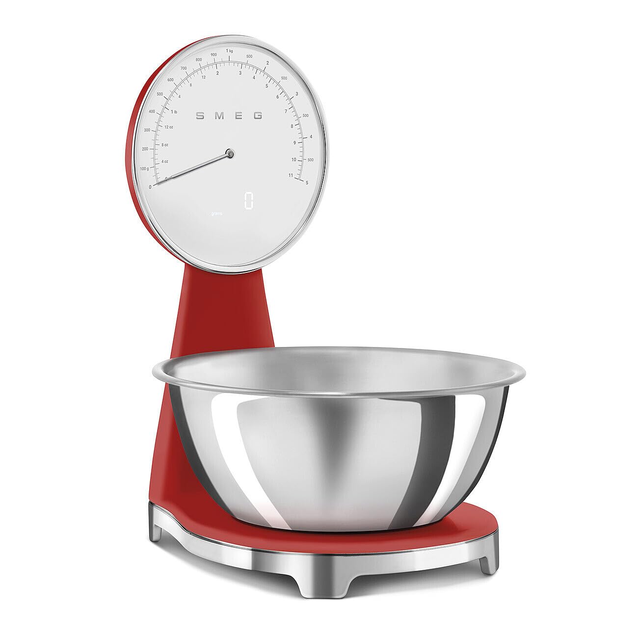 SMEG Retro-Style Analog &amp; Digital Kitchen Scale