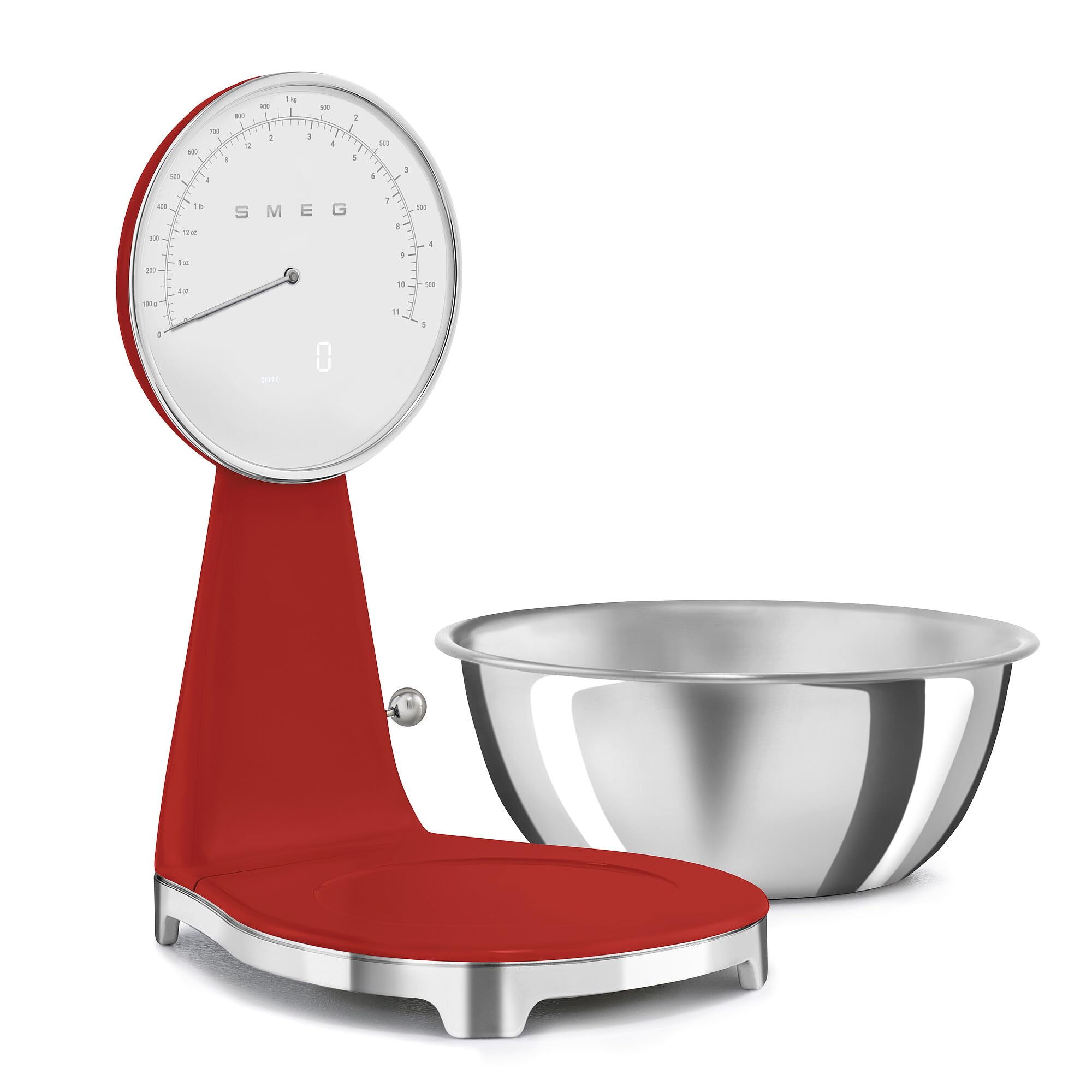 SMEG Retro-Style Analog &amp; Digital Kitchen Scale