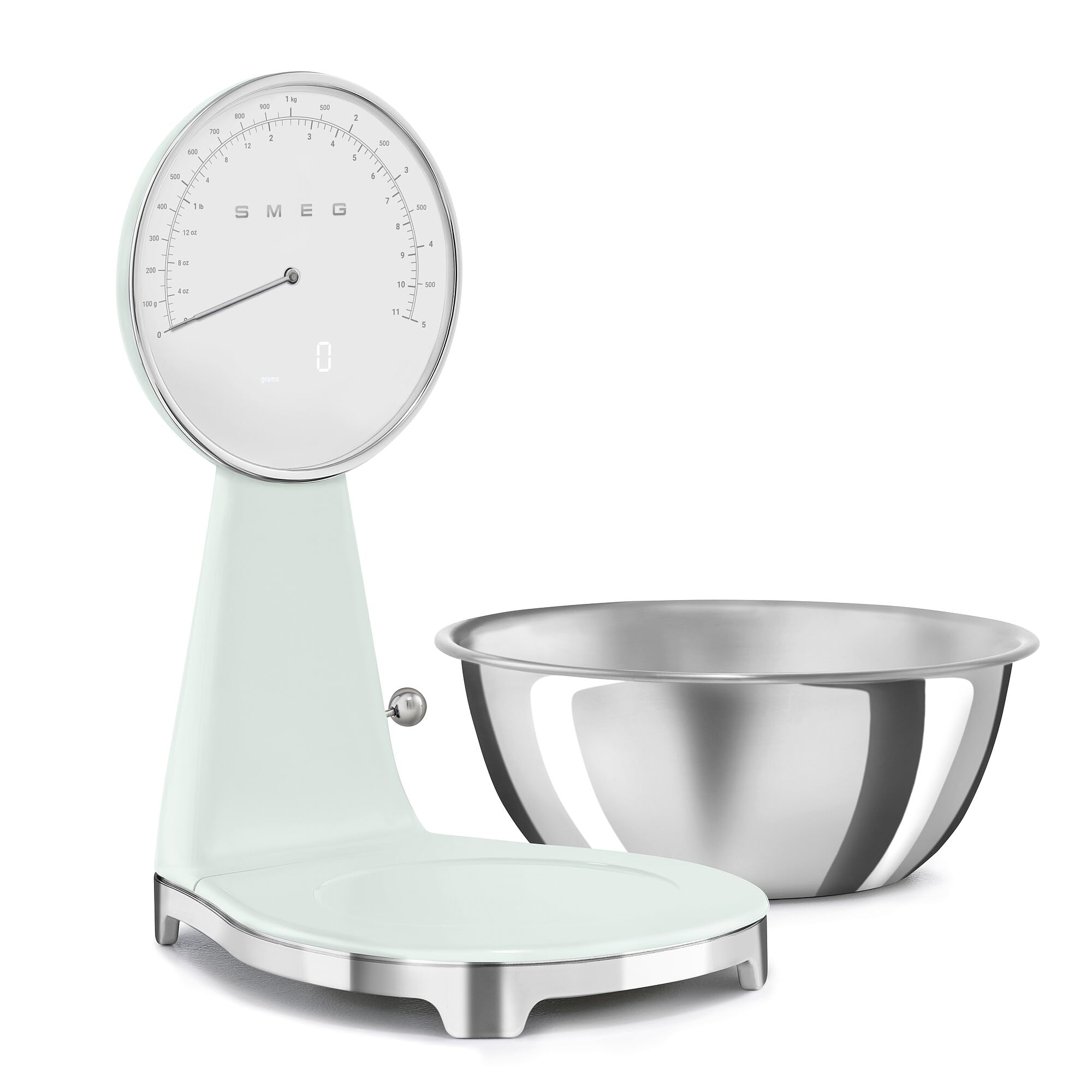 SMEG Retro-Style Analog &amp; Digital Kitchen Scale