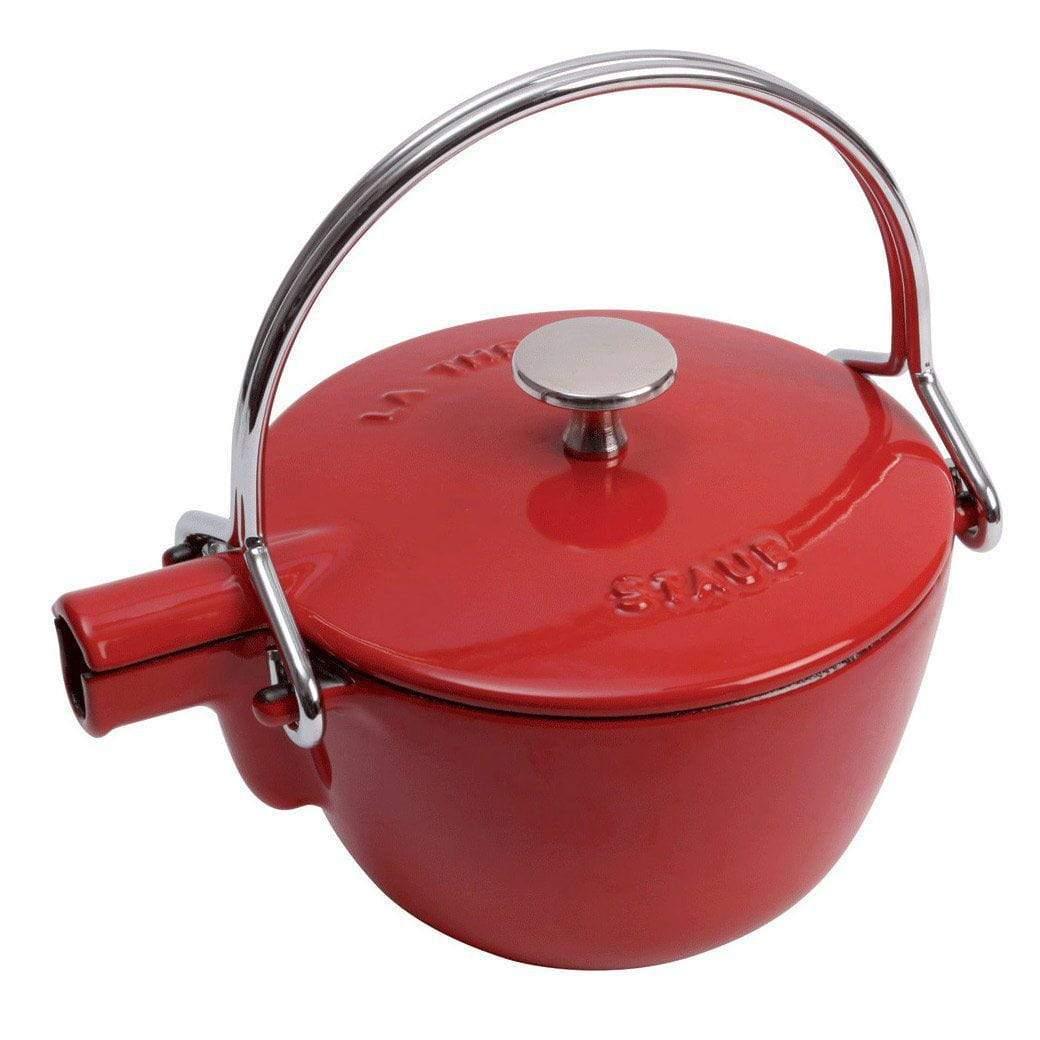 Staub Cast Iron 1-qt Round Tea Kettle - Thumbnail 5