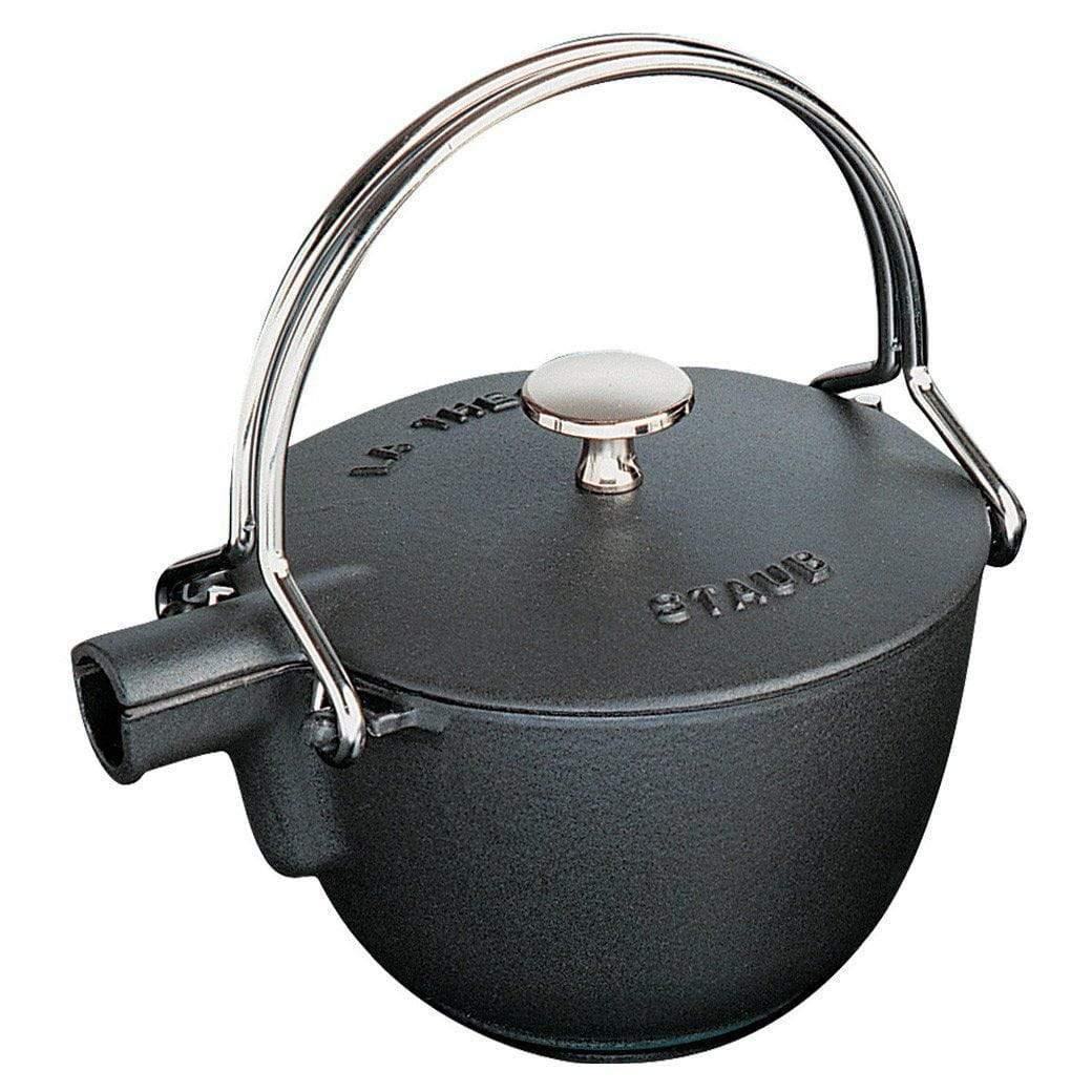 Staub Cast Iron Tea Kettle 1 Qt Round | J.L. Hufford