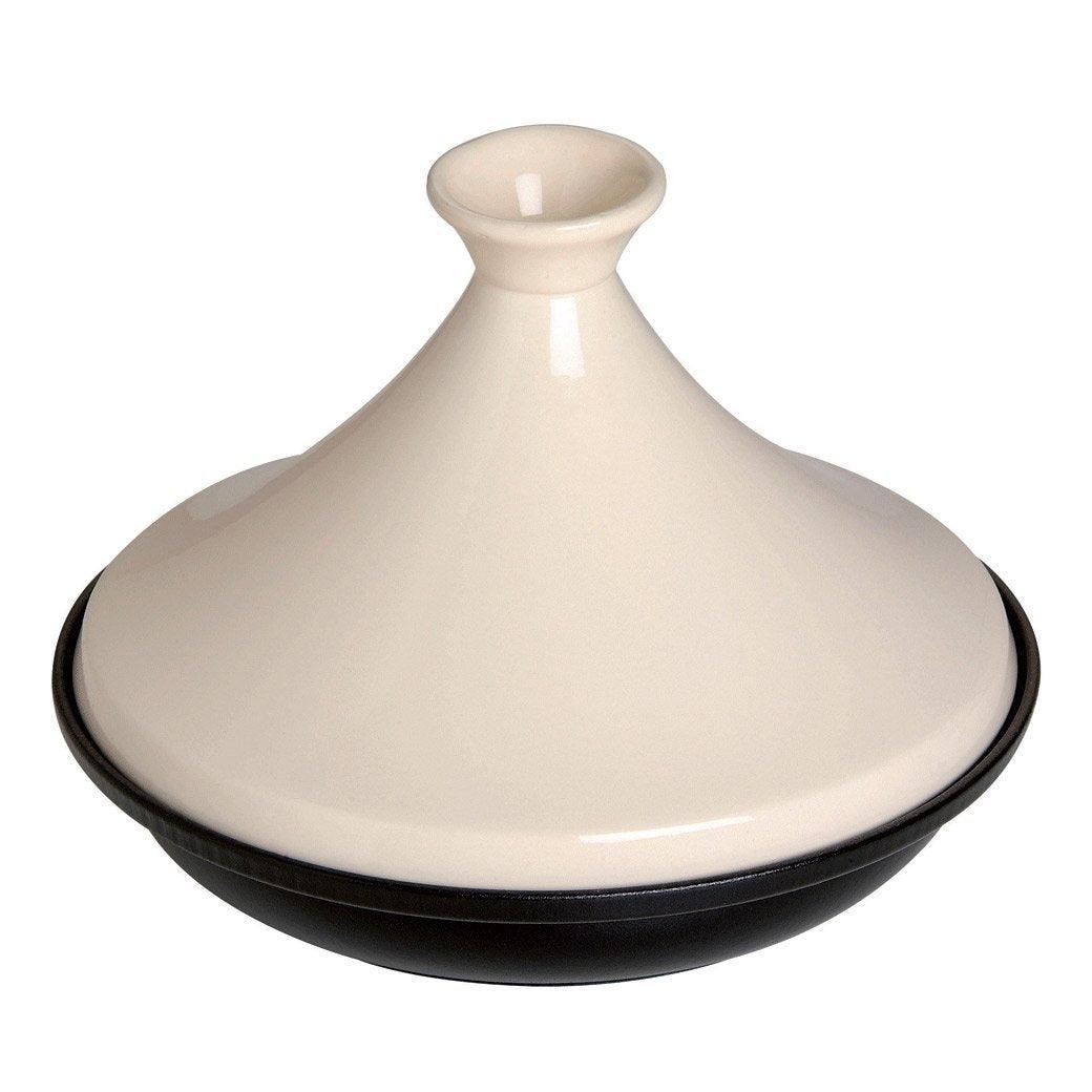 Staub Cast Iron 1.5-qt Tajine - Cream - Discover Gourmet