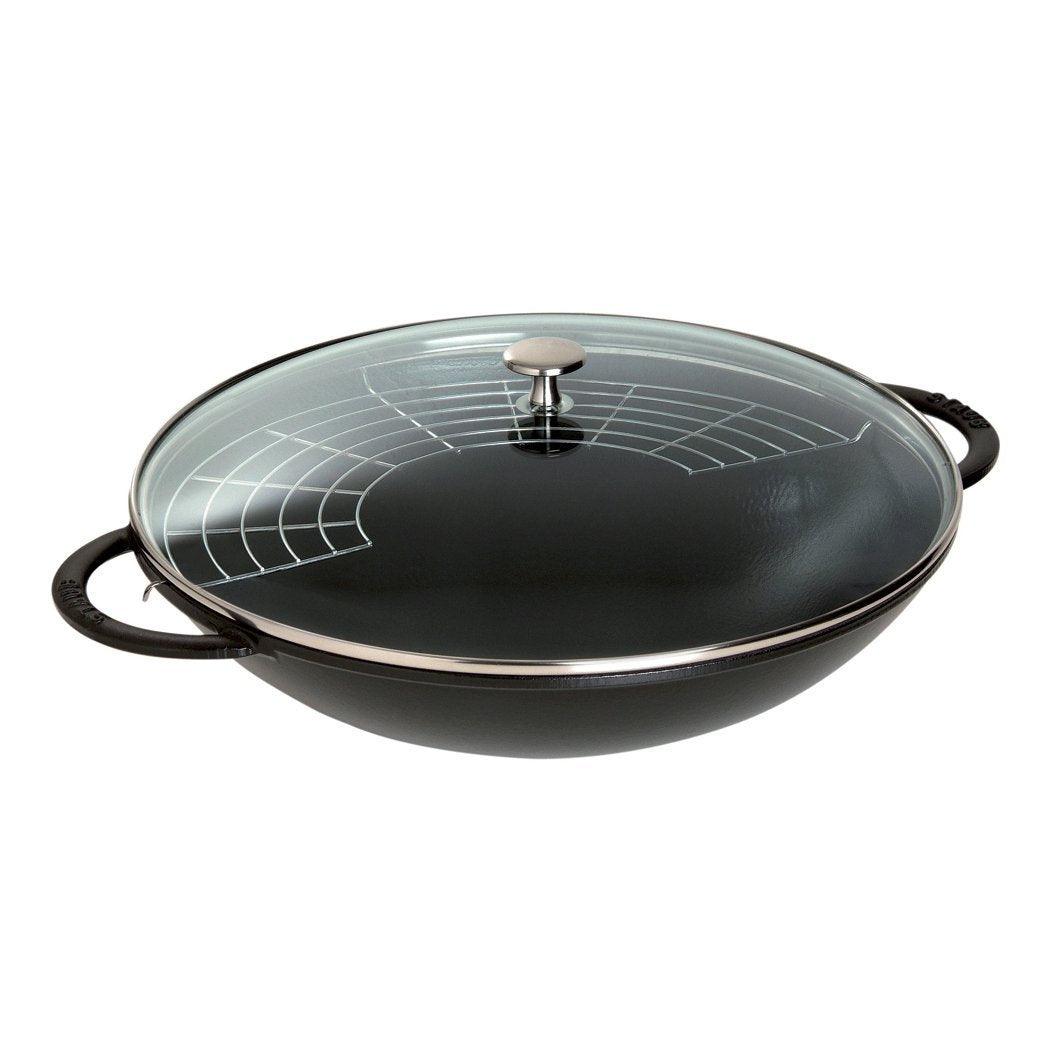 Staub 6.5-inch Cast Iron Mini Wok - Thumbnail 2