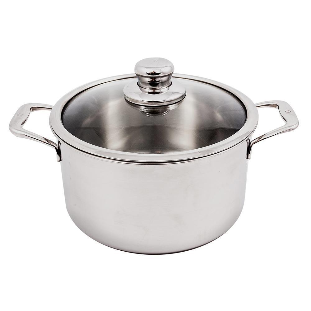 Swiss Diamond Premium Clad Dutch Oven w/Lid - 6.3 Qt. - Discover Gourmet