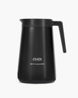 Black Moccamaster coffee pot on a white background
