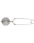 Side view of little dipper tea infuser displayed on a white background