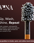 Description of Vina rechargeable wine cleaner and polisher
