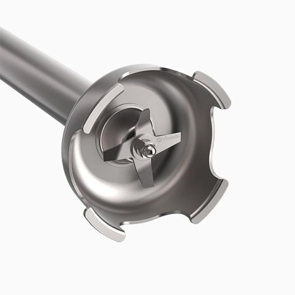 Metallic kitchen tool on a white background