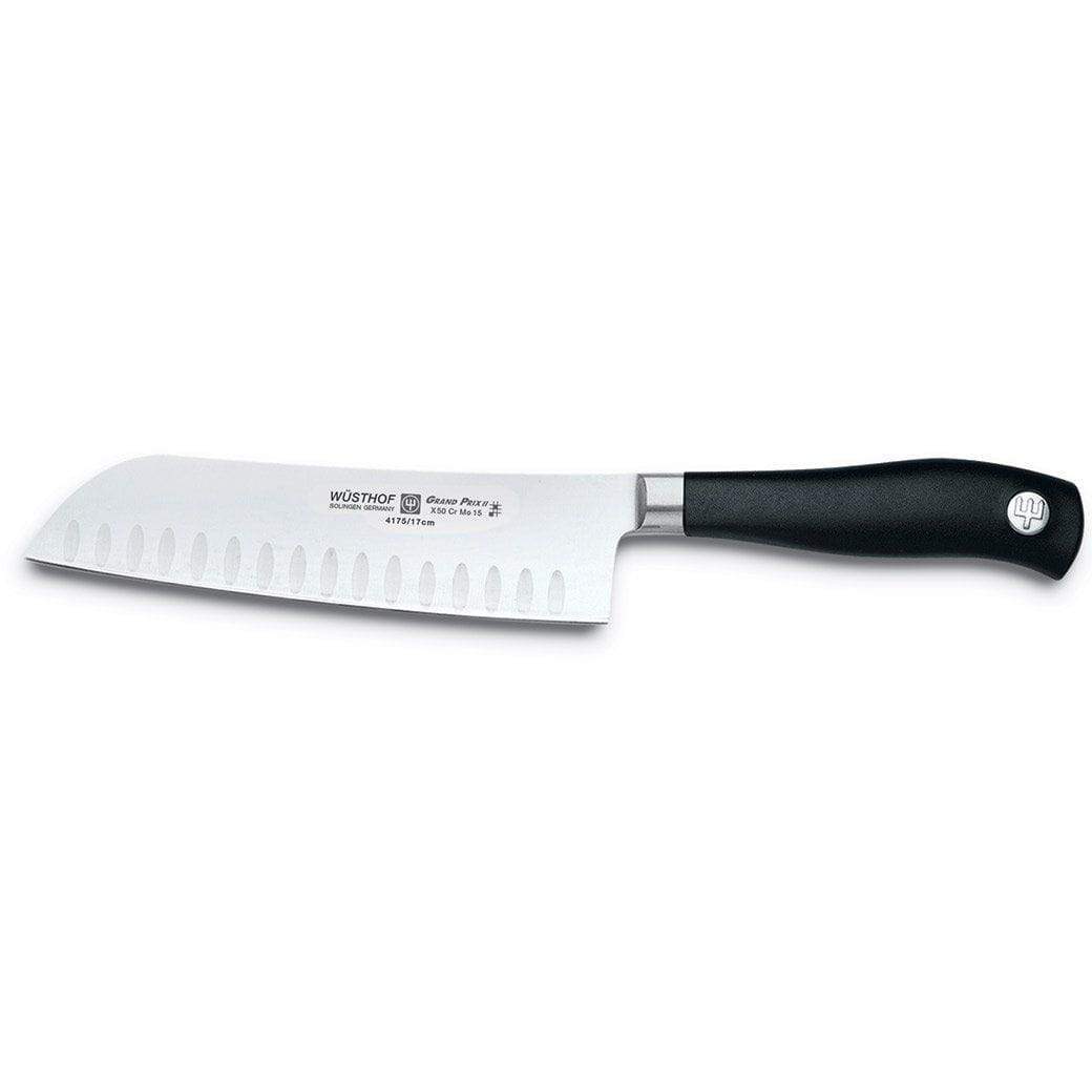 Wusthof Grand Prix II Hollow Edge Santoku Knife
