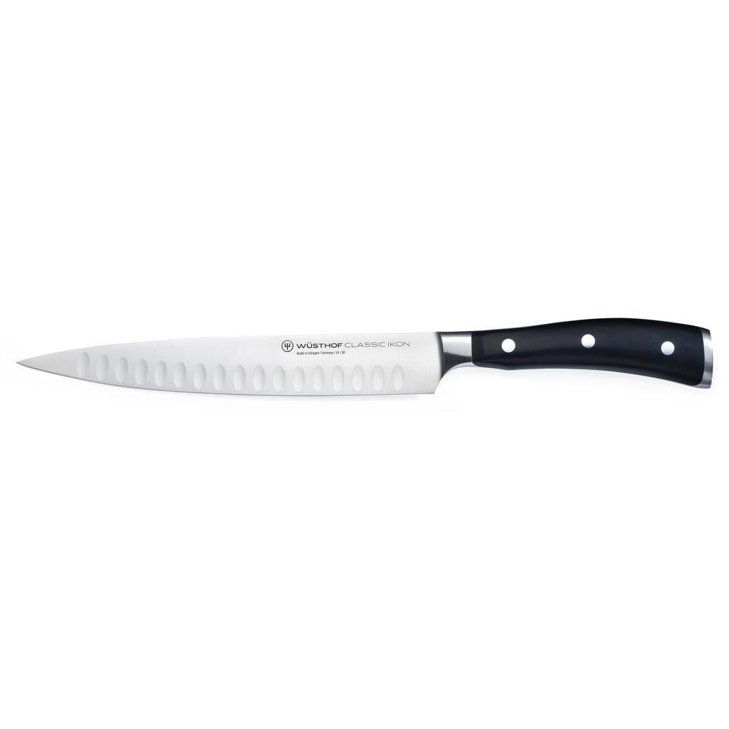 Wusthof Classic Ikon Hollow Edge Carving Knife - Thumbnail 5