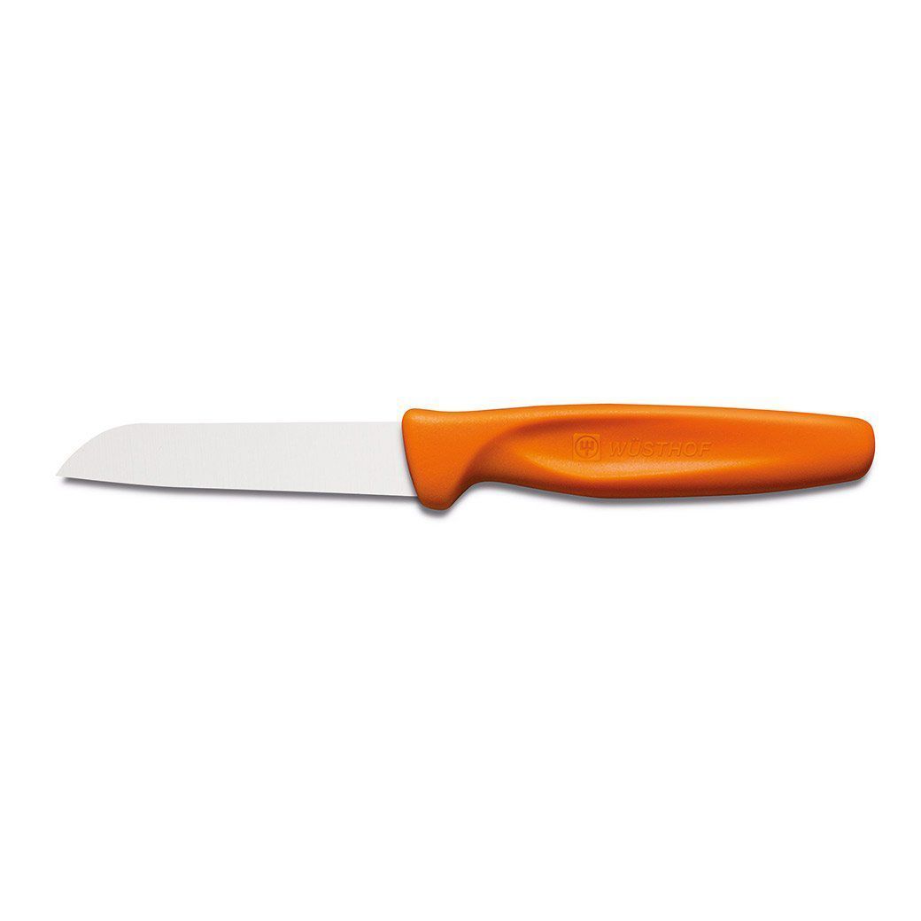 Wusthof Paring &amp; Peeling Knives Orange Wusthof Zest 3&quot; Flat Cut Paring Knife JL-Hufford