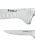 Two Wusthof knives on a white background